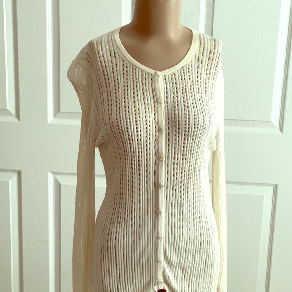Ann Taylor Button Cardigan
